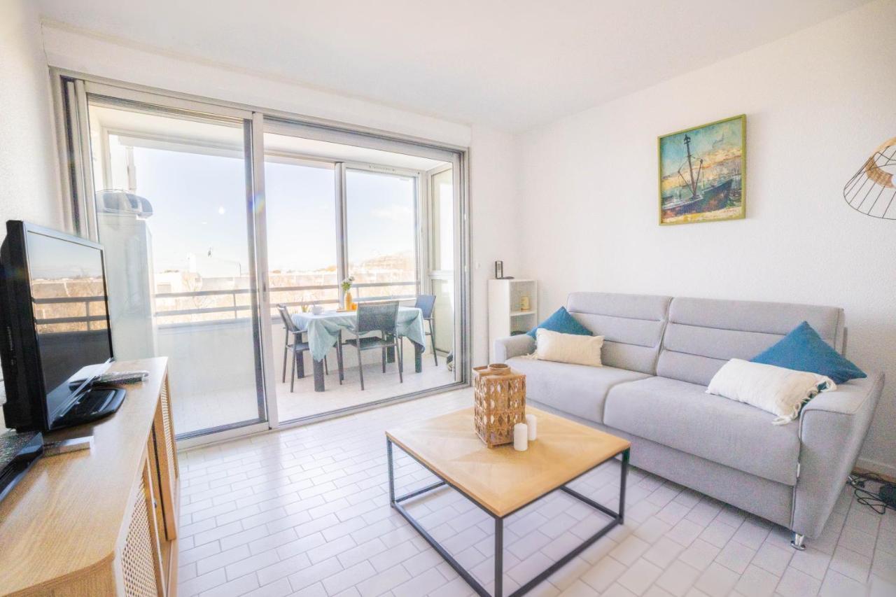 New Mare Nostrum-Vue Mer-Wifi-Acces Plage-Parking-Top Pros Servicesconciergerie La Grande Motteアパートメント エクステリア 写真