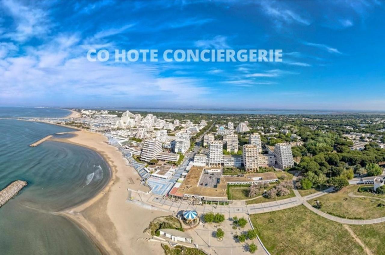New Mare Nostrum-Vue Mer-Wifi-Acces Plage-Parking-Top Pros Servicesconciergerie La Grande Motteアパートメント エクステリア 写真