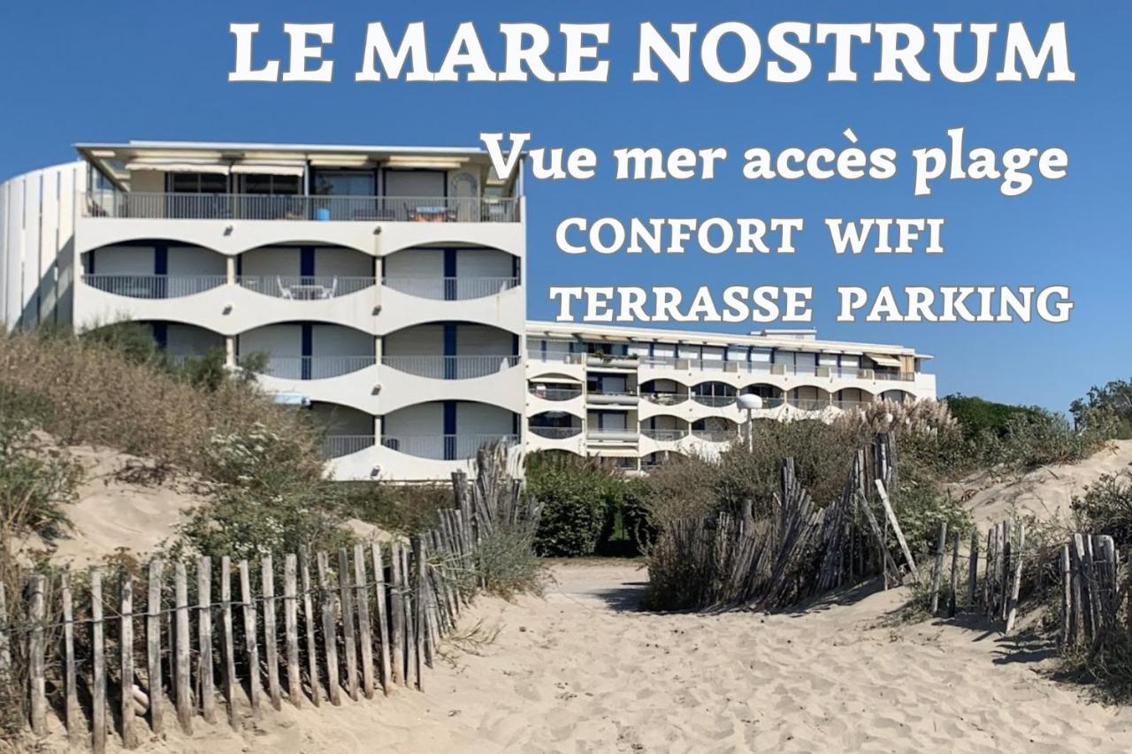 New Mare Nostrum-Vue Mer-Wifi-Acces Plage-Parking-Top Pros Servicesconciergerie La Grande Motteアパートメント エクステリア 写真